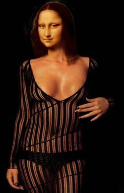 Mona posing for Lingerie