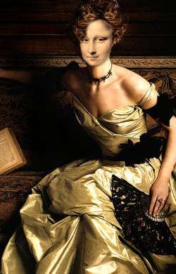 lisa,dressed  for the occasion