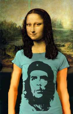 Mona in Che Guevara T-Shirt