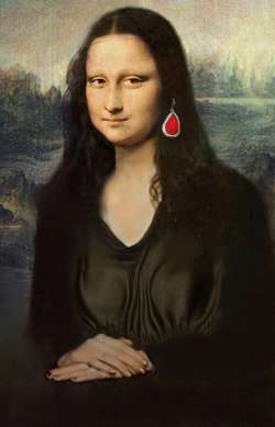 Mona Lisa con vestito nuovo