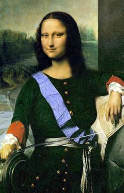 Mona Lisa piece of art IV