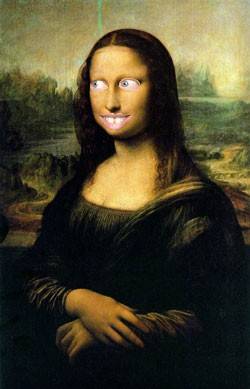 Mona Lisa ,têtes à claques