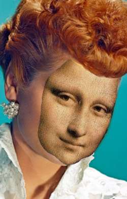 Mona Lucille Ball colour fail