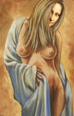 Mona with Bath Towel