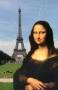 Madame Mona lisa à Paris.