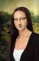 Mona Lisa with long Hair