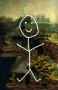 Stick Figure Mona